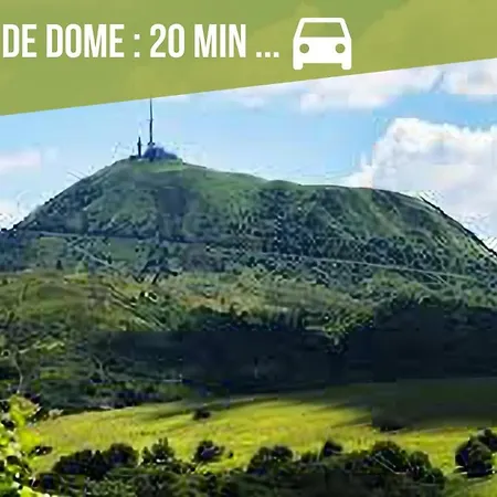 Appartamento Waikiki-garage-terrasse-fibre-ensoleillé-calme-à 10min Du Centre Ville-clermont-ferrand