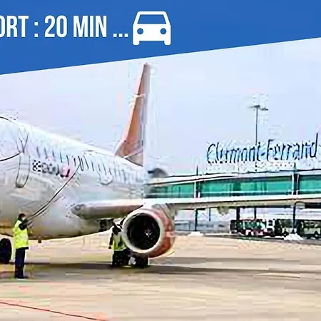 Waikiki-garage-terrasse-fibre-ensoleillé-calme-à 10min Du Centre Ville-clermont-ferrand Appartamento Chamalières