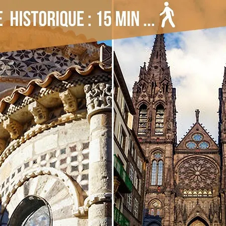 Waikiki-garage-terrasse-fibre-ensoleillé-calme-à 10min Du Centre Ville-clermont-ferrand * Chamalières