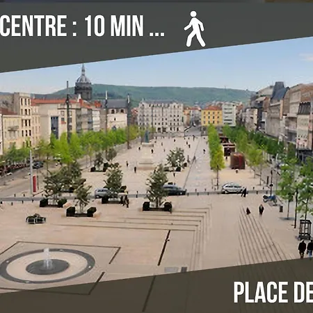 Apartment Waikiki-garage-terrasse-fibre-ensoleille-calme-a 10min Du Centre Ville-clermont-ferrand